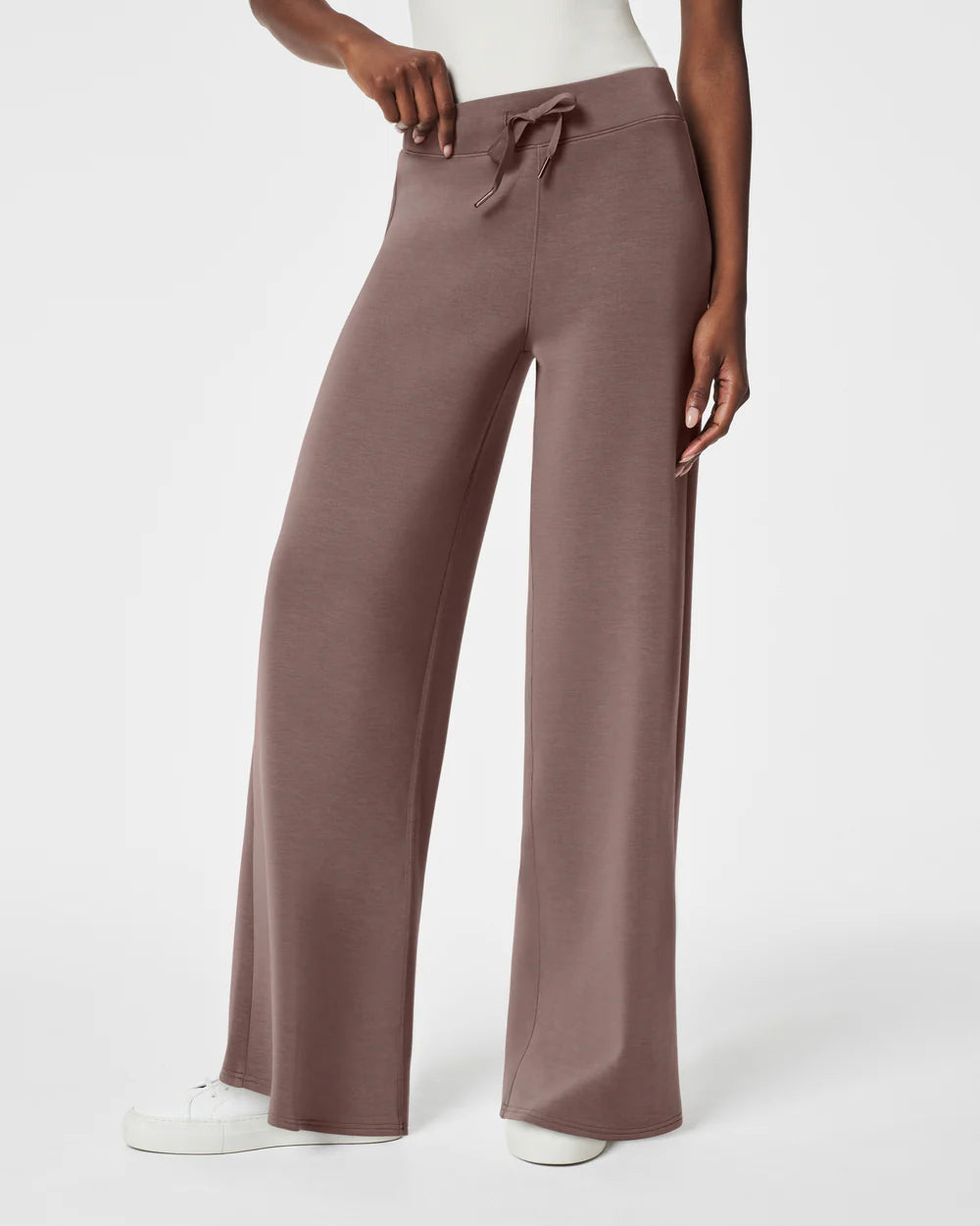 Spanx Airessentials Wide Leg Pant | Smoke Chic Checkered Pants