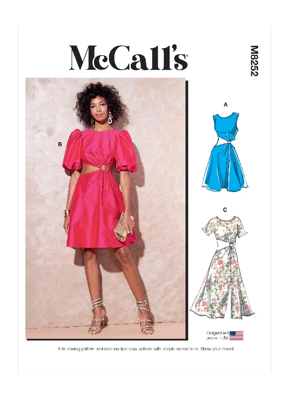 McCall's Pattern M8252 Misses' Dresses Tunics Practical durable