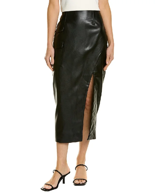 Nicholas Levana Midi Skirt wool skirt sturdy