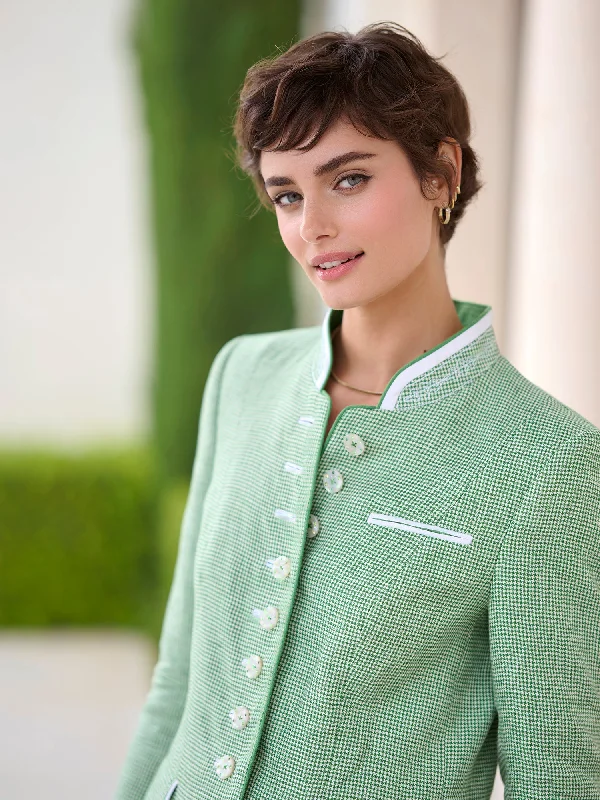Katharina Linen Jacket Wool Jacket Cashmere Jacket Tweed Jacket