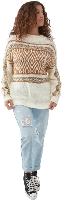 O'NEILL LADIES  FLOYD ARGYLE SWEATER|-|GILET FLOYD ARGYLE O'NEILL FEMME Terry Terry Cloth Terry Knit