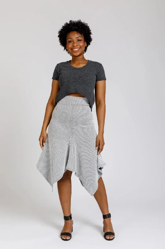 Megan Nielsen Axel Skirt low waist skirt