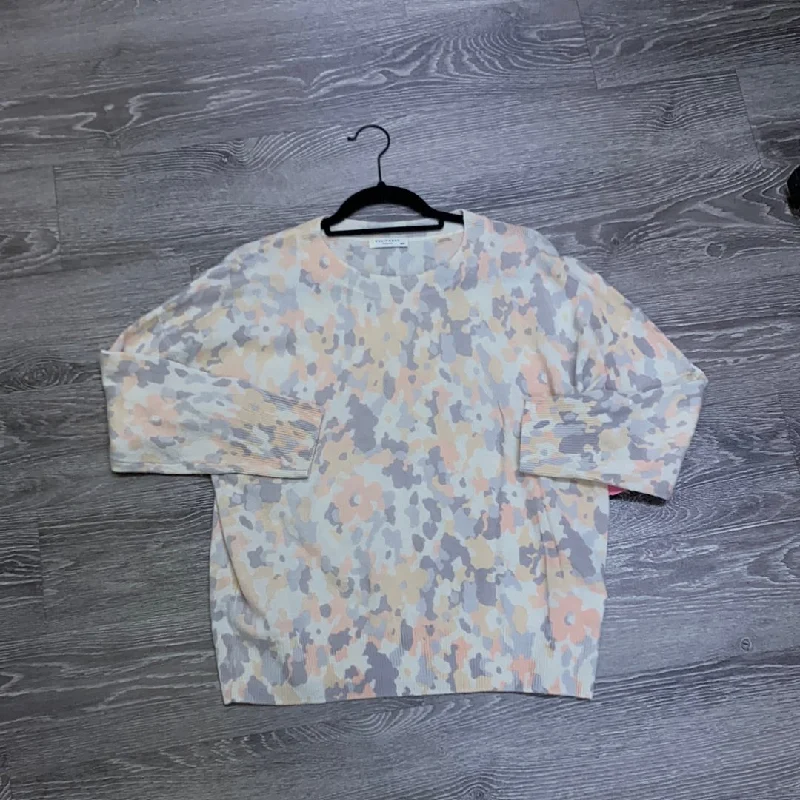 Equipment Cheetah Print Sweater - medium Front Pockets Side Pockets Patch Pockets