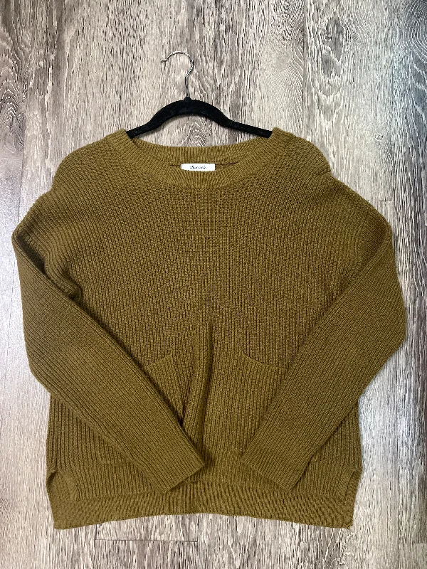 Madewell 2 Front Pocket Sweater (Size Small) Fleece Fabric Down Fabric Feather Fabric