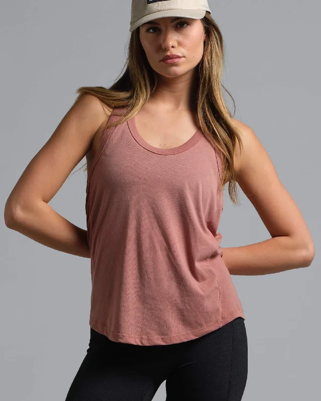 Women's Knockout Layering Tank baby blue tank