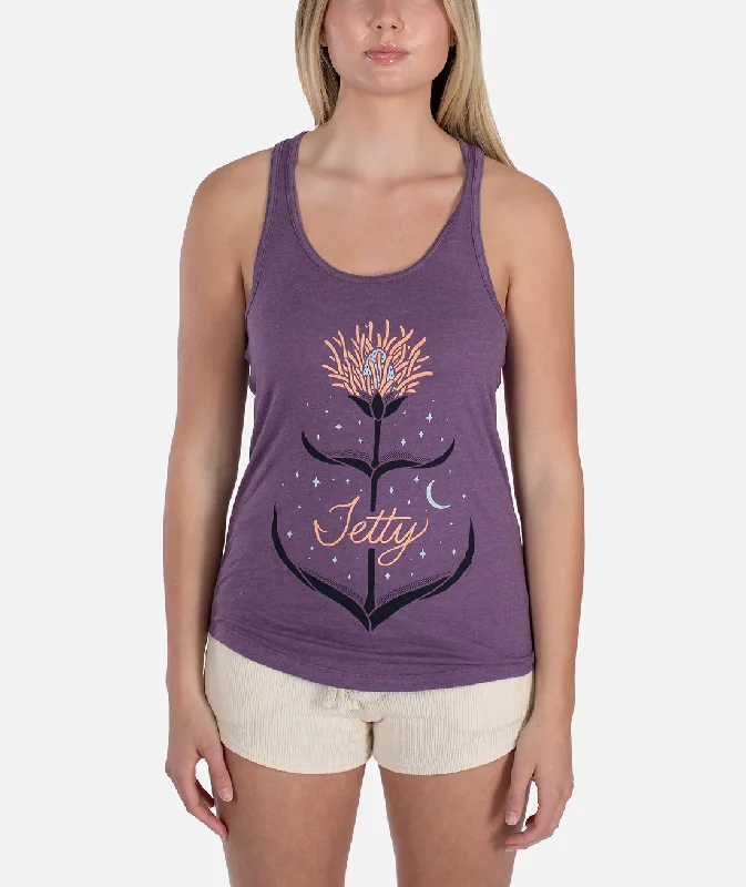 Nightbloom Tank white tank top