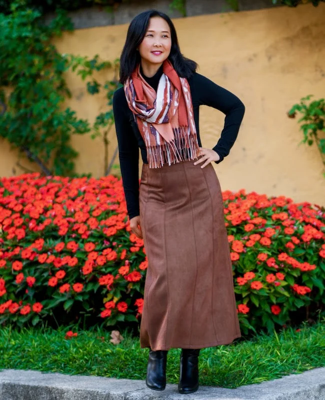 Itch to Stitch Quebrada Skirt chiffon skirt lightweight