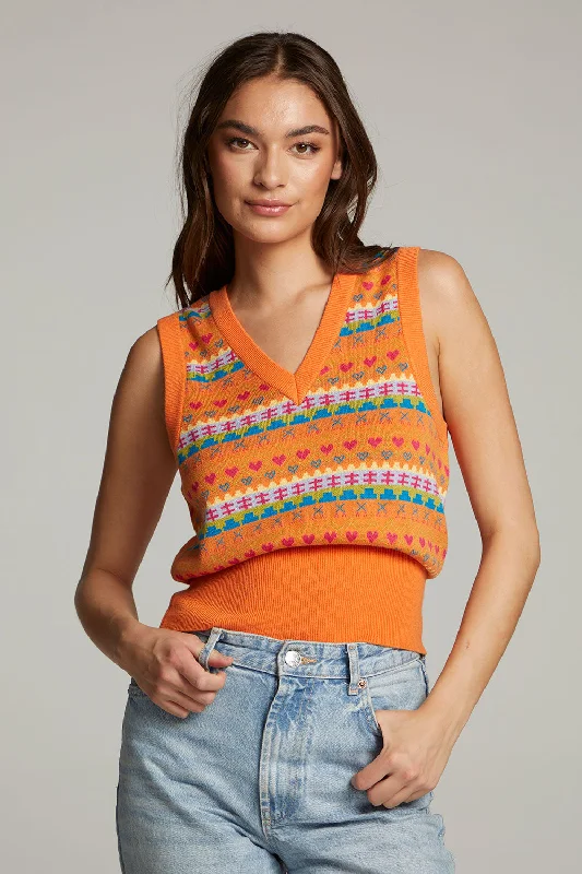 The Beatles Retro Tank Sweater Embroidered Appliqued Beaded