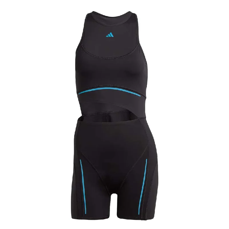 adidas - Women's Tailored HIIT HEAT.RDY Training Bodysuit (HN5557) Fashionable Fitted Bodysuit