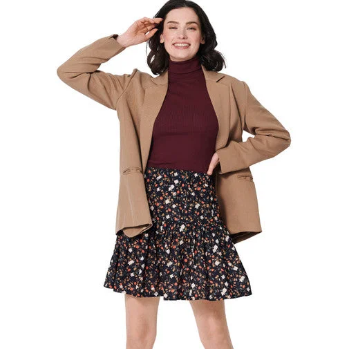 Burda Tiered Skirts 5978 silk skirt elegant