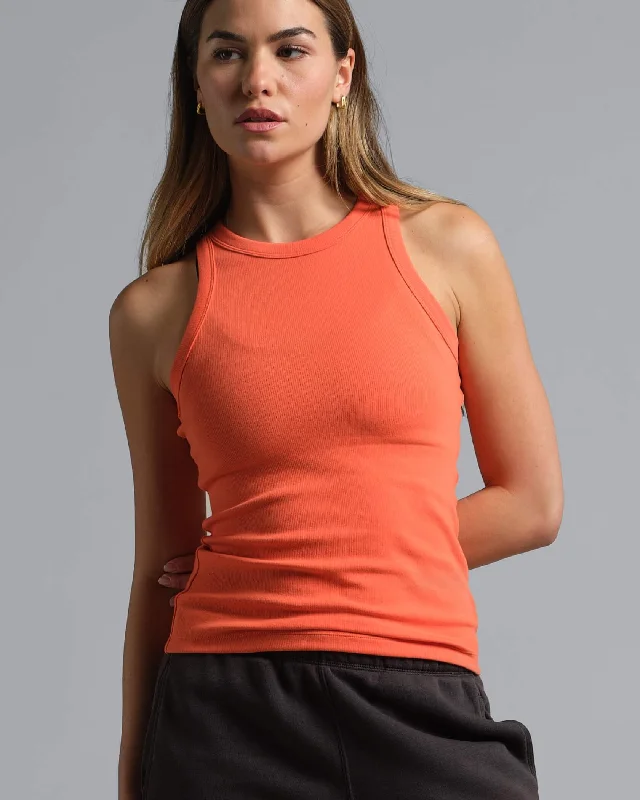 Women's Rib Knit Tank chic tank top