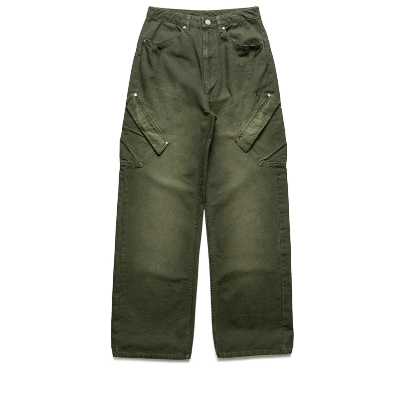 Women's Travis Scott x Jordan Cargo Pants - Cargo Khaki Chic Black Leggings