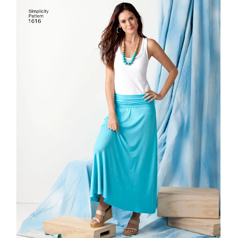 Simplicity Skirts S1616 summer skirt style
