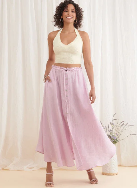Simplicity Skirts S9786 silk skirt sleek