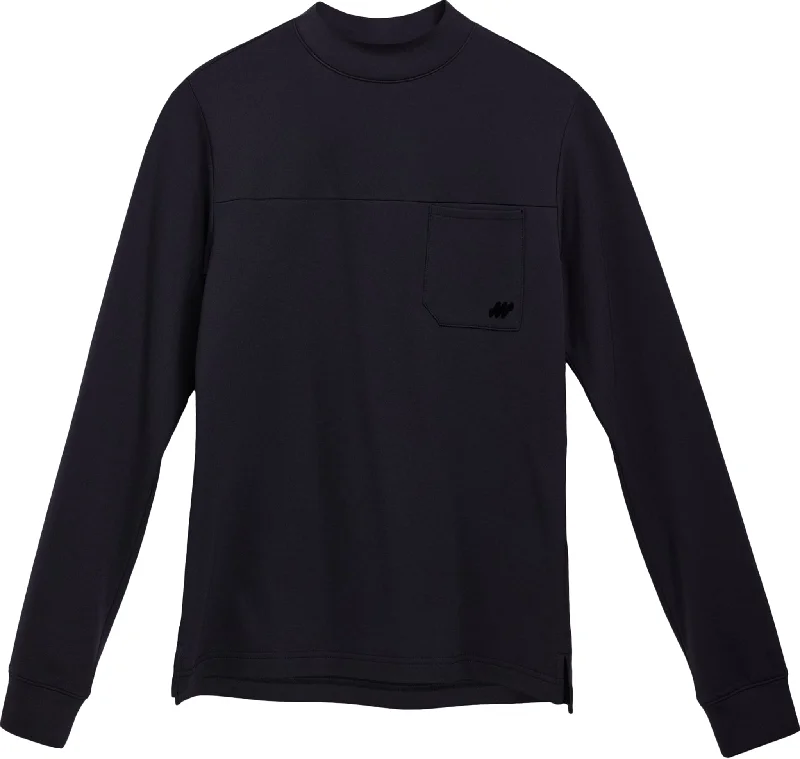 Merino Mock Neck Sweater - Women's|-|Chandail à col montant en mérinos - Femme Zippered Buttoned Snapped