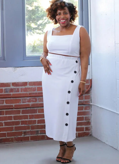 Know Me Skirts and Tops ME2013 leather skirt modern