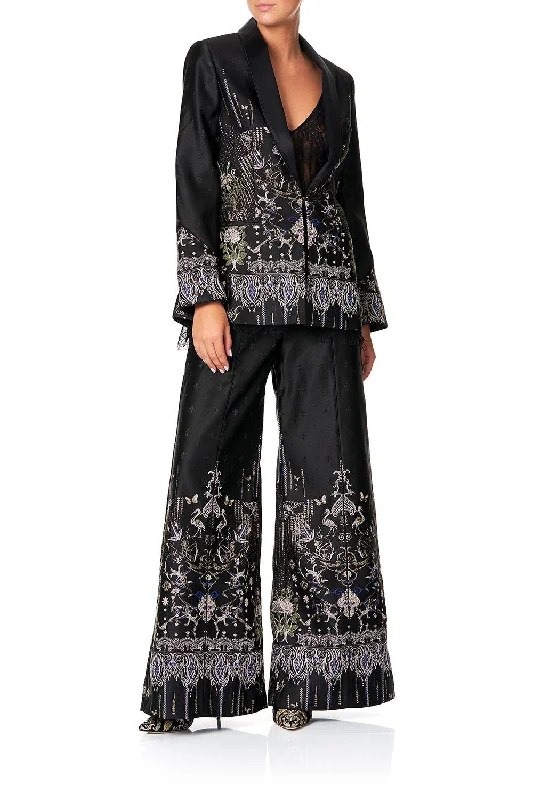JACKET WITH SLEEVE CUFF DETAIL REBELLE REBELLE Rayon Jacket Velvet Jacket Corduroy Jacket