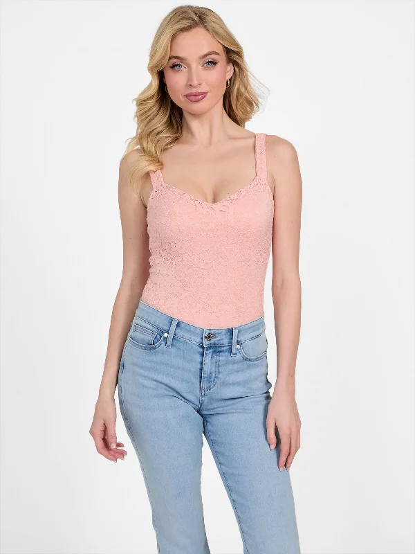 Avery Lace Bodysuit Comfortable Sports Bodysuit