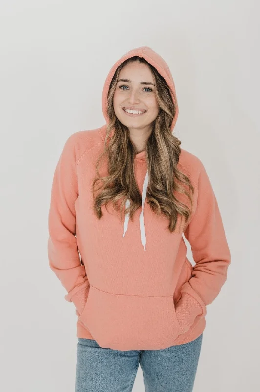 Classic Forest Hoodie Hoodie with Hem Embroidery Detailed Premium