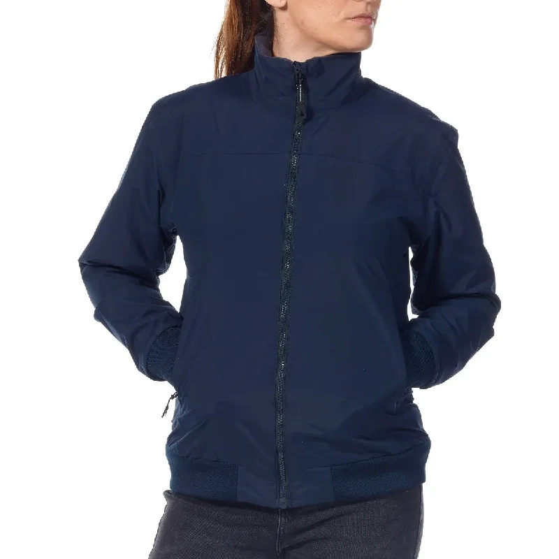 Musto Snug Ladies Blouson Jacket Navy/Carbon Boat Neck Shawl Collar Notched Collar