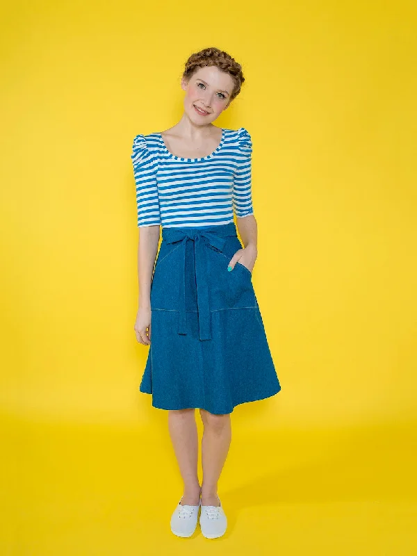 Tilly and the Buttons Miette Skirt wool skirt warm