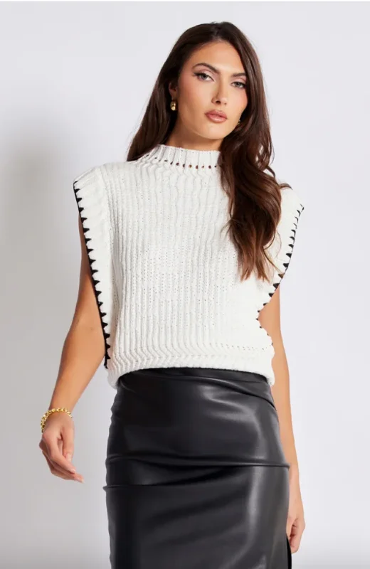 Bishop & Young - Richie Whipstitch Sweater Long Sweater Short Sweater Cropped Sweater