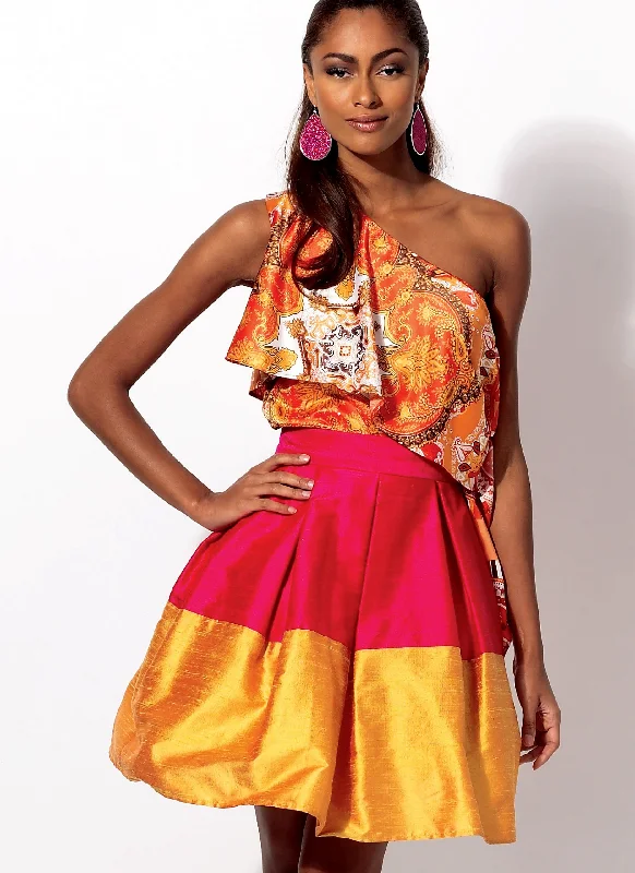 McCalls Skirts M6706 midi skirt versatile