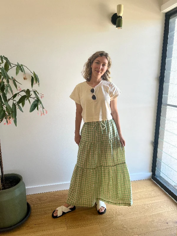 Elle Stitch Maisie Maxi Skirt casual skirt length