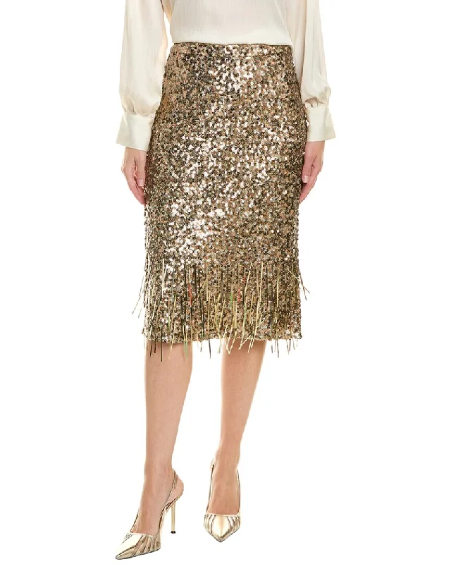Walter Baker Trixie Skirt silk skirt lustrous