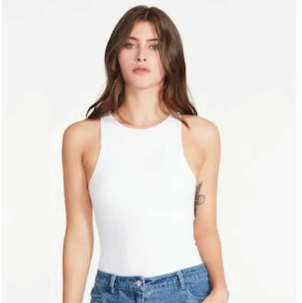 Nico Bodysuit Trendy Bodysuit with Frills