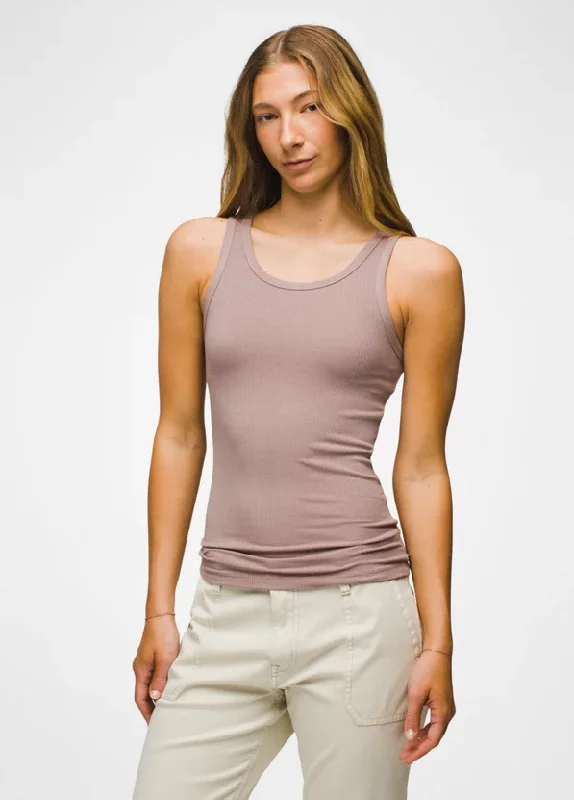 Women's Foundation Rib Tank fitness tank top