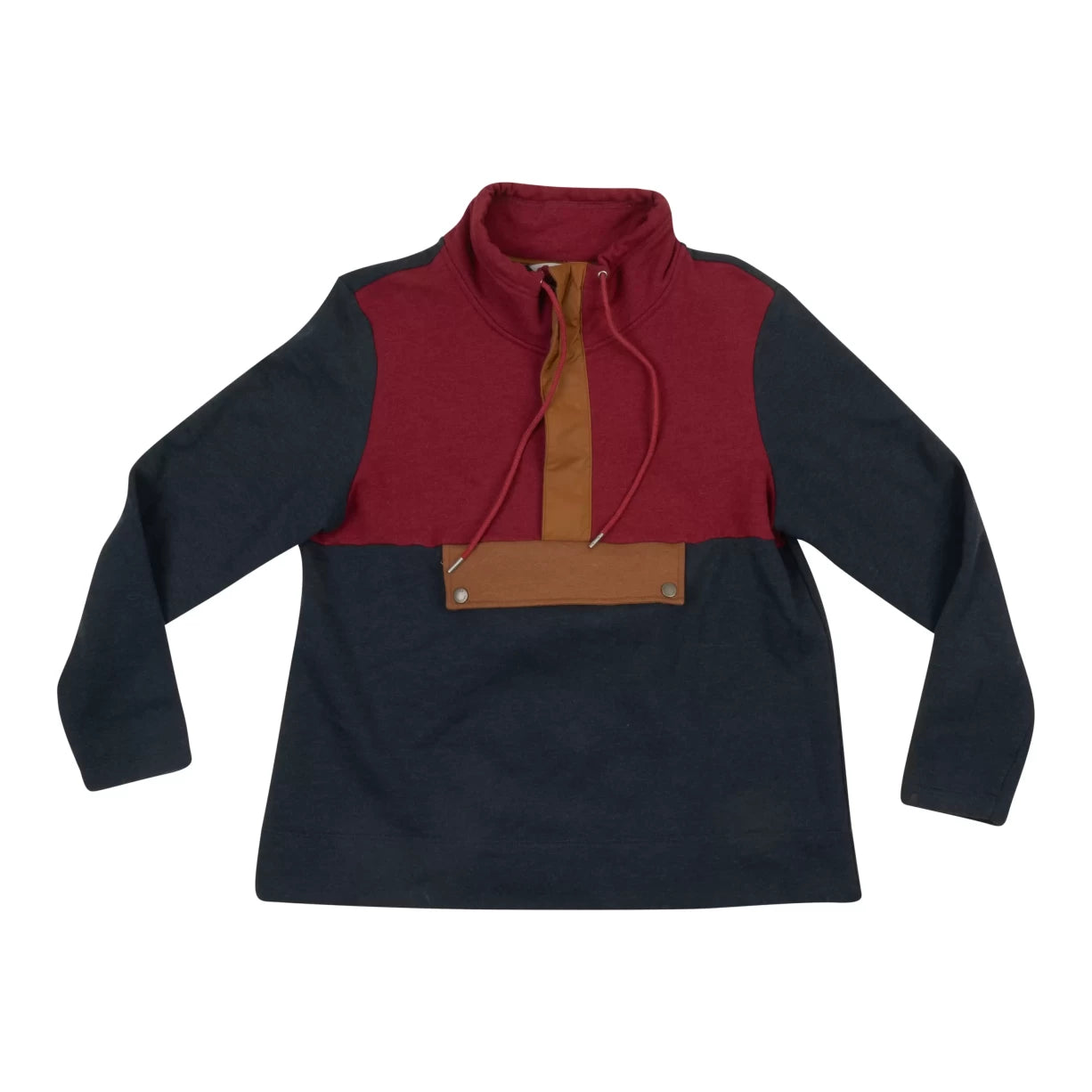 L.L.Bean Signature Half Zip Sweatshirt - Women's Hoodie with Earth Tones Natural Calm