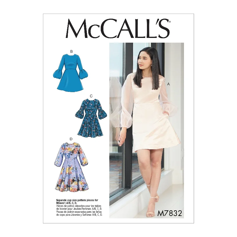 McCall's Pattern M7832 Misses' Dresses Tunics Luxurious high-end