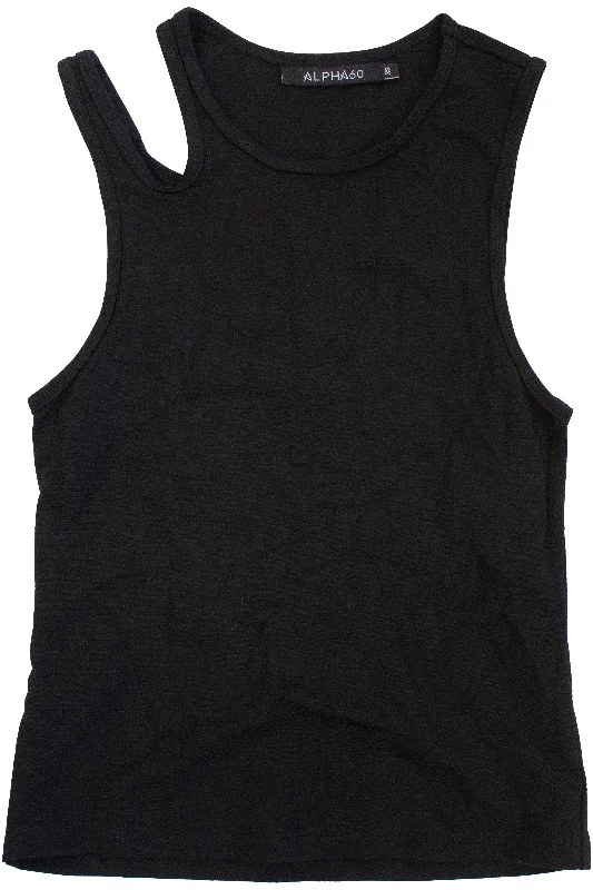 Alpha 60 - Cut Out Tank Top summer tank top