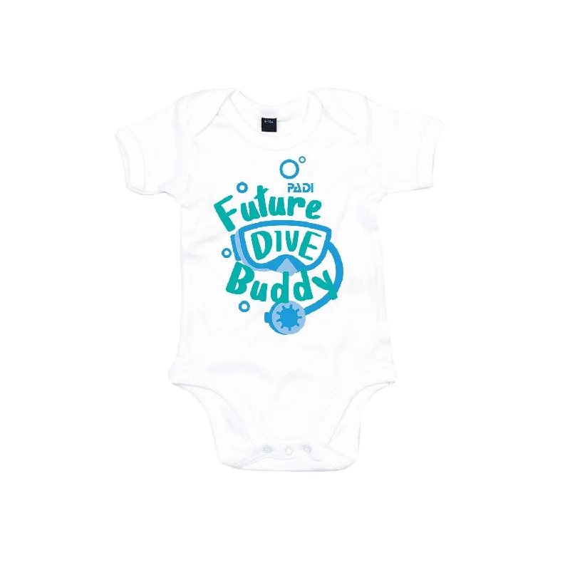 Future Dive Buddy Organic Cotton Baby Onesie / Bodysuit – White Comfortable Lace Bodysuit Top