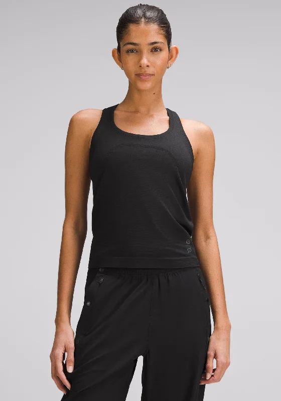 Swiftly Tech Racerback Tank Top 2.0 * Waist Length peekaboo tank top