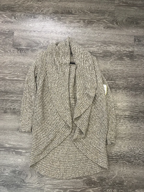 Simply Natural Open Sweater (Size Small) Real Fur Shearling Chenille