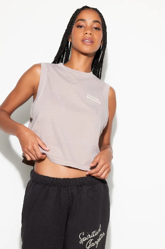 SG LA Doheny Crop Tank lightweight tank top