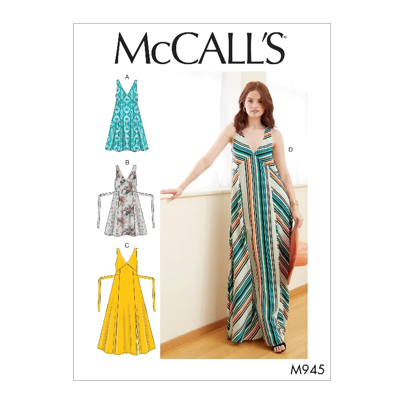 McCall's Pattern M7945 Misses' Dresses Bodycon Club Sequined