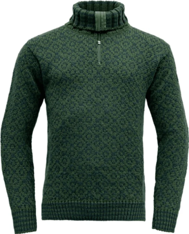 Svalbard Wool Zip Neck Sweater - Unisex|-|Chandail col à glissière en laine Svalbard - Unisexe Fitted Slim Tailored