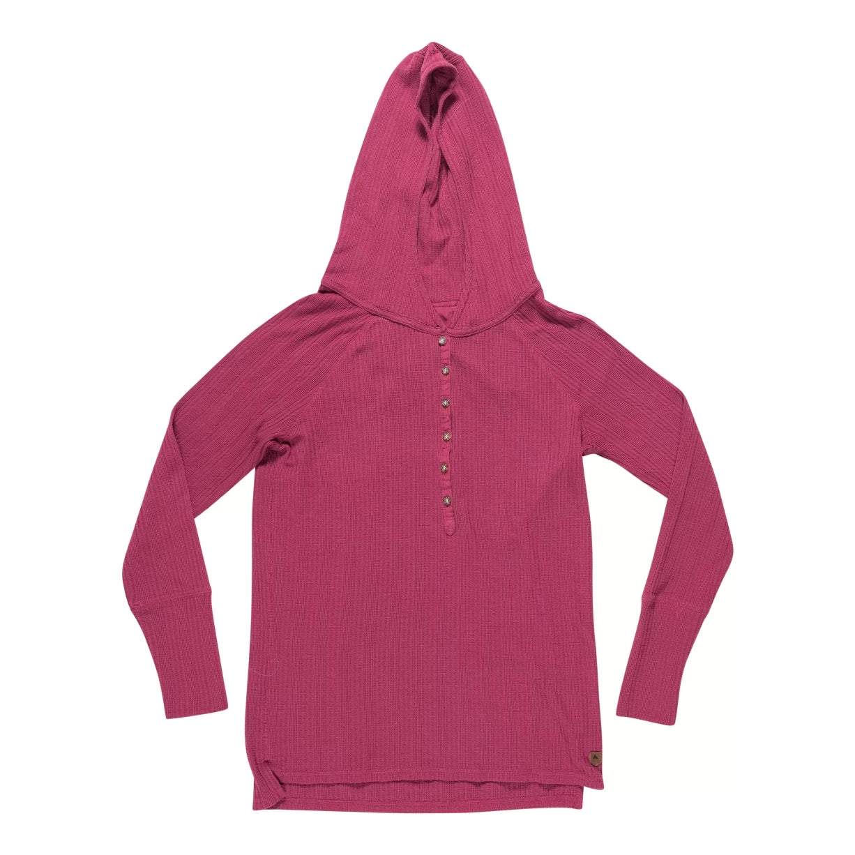 Burton Henley Hoodie - Women's Hoodie with Side Slits Relaxed Casual