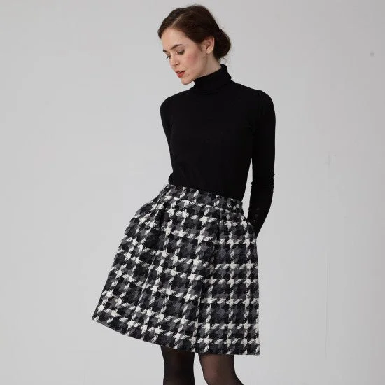 Coralie Bijasson Salomé Skirt leather skirt sleek