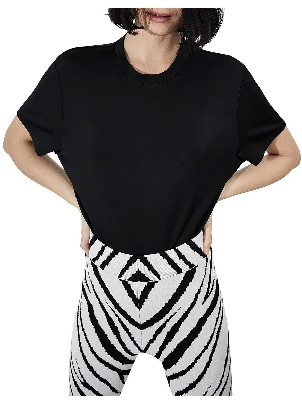 Sophia Womens Crewneck Tee Bodysuit Fashionable Bodysuit for Date Night