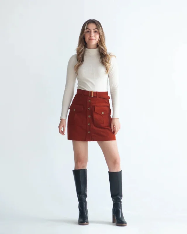 True Bias Blair Skirt denim skirt casual