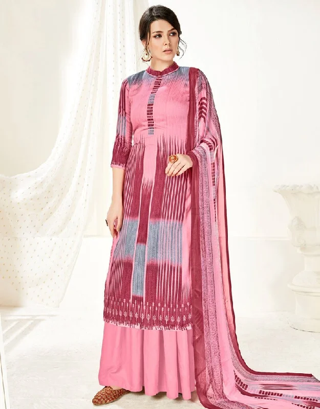 Multi Pure Zam Cotton Palazzo Dress Tunics Custom made