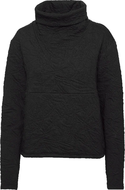 Relevo Cowl Neck Sweater - Women's|-|Pull à Col cheminé Relevo - Femme Mesh Fabric Canvas Fabric Denim Fabric
