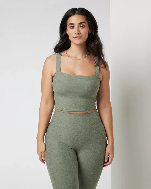 Women's Elevation Square Neck Tank mesh tank top