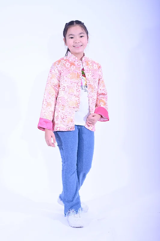 Line & Curve Girl's Jacket YC1165-2 Fleece Jacket Down Jacket Feather Jacket