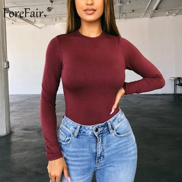 Burgundy Bodysuit