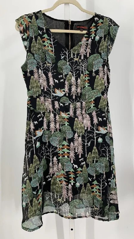 SM Wardrobe Dress Black/Green M
